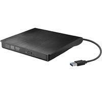 GUOM USB 3.0 External CD DVD Drive, Portable Slim CD DVD Player Burner Writer Rewriter Optical Drive for Laptop Desktop Mac PC Windows 7 8 10 11 XP Mac OS, 8x Read/Write Speed