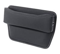 GUOPENG Car Seat Gaps Filler for Toyota C-HR C HR CHR/ bZ4X EA10, PU Leather Front Seat Storage Box Side Pocket Cup Holder Organizer Bag Accessories,A/Black