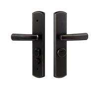 GUOQGXAY Indoor Anti-Theft Bedroom Door Lock Handle Accessories Alloy Lock Silent