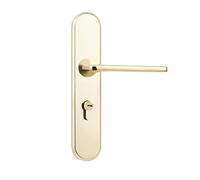 GUOQGXAY Indoor Silent Magnetic Locks Bedroom Door Locks Anti-Theft Split Wooden Door(D)