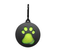 GuoQiao Lightweight Tennis Ball Holder with Dog Leash Attachment Hands-Free Pet Ball Cover Holder Portable Tennis Ball Clip