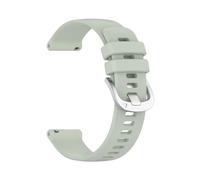 guoren 18mm 20mm 22mm Silicone Watch Strap Fit For Garmin Venu 3/3s/2/2s Vivoactive 3/4/4s/Forerunner 245(Willow Green,20mm Watch Strap)