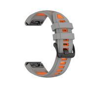 guoren 20mm 22mm 26mm Silicone Strap Fit For Garmin Fenix 8 47mm 51mm E 6 6X 7 7X 5 5X/Epix Pro/Enduro 3