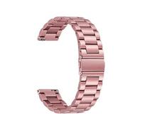 guoren 20mm 22mm Metal Stainless steel Band Fit For Garmin Forerunner 55 158 745 255 255 Music/965/265 Venu 2 3 SQ SQ2 Active 5(SZ-Pink,20mm Universal)
