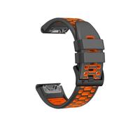 guoren 22mm/26mm Silicone Strap Fit For Garmin Instinct 3 45mm 50mm/instinct 2 2X/Instinct E 45mm