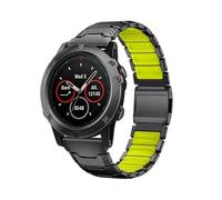 guoren 26mm 22mm Titanium Silicone Band Fit for Garmin Watch Fenix 8 7X Pro 6X Enduro 3 Tactix 7Pro Instinct 2X
