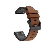 guoren 26mm 22mm Wacthbands fit for Garmin Fenix 8 E 7 7X 6X 6 5X 5 | Silicone Leather Band Epix Pro Gen 2 47mm 51mm Enduro 3 Bracelet