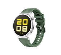 guoren Composite Silicone Watchband fit for Huawei Watch GT5, GT4, GT5 Pro | 18mm Composite Sports Woven Silicone Watchband 41mm/Watch 5 Pro 42mm