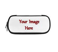 Guosanchn Custom Pencil Case Personalized Pen Pencil Pouch for Boy Girls Back to School Pencil Bag Pen Holder Portable Carrying Case Photo/DIY Pictures/Name Logo Gifts for Your Kids Pen Box
