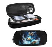Guosanchn Sea Tuttle Pencil Pen Case Lightning Pencil Case Student Lightweight Pencilcase High Capacity Bag Pouch Holder Box Organizer Fashion Pencilbox