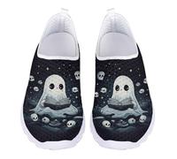 Guosanchn - Women's US 5.5-11.5 Athletic Road Running Shoes, Cute Halloween Spooky Ghost, 24.0 cm