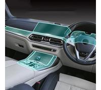 GUOSHENGYO Car Central Console Navigation Display Gear Screen TPU Protective Film,for BMW X7 G07 19-2020