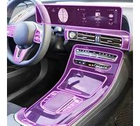 GUOSHENGYO Car Door Center Console Media Dashboard Navigation TPU Anti-scratch Protector Film For Merceds Benz EQC 350 400 2018-2023