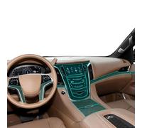 GUOSHENGYO Car Interior Console Gear Navigation Screen Dashboard Transparent TPU Protective Film For Cadillac Escalade 2015-2020