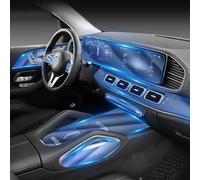 GUOSHENGYO Car Navigation GPS Screen Protector Invisible Transparent Film TPU Interior Film，For Mercedes-Benz GLE 350 450 2019-2023