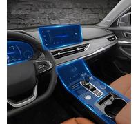 GUOSHENGYO TPU Car Gearbox Dashboard Panel Gps Navigation Screen Anti-scratch Protective Film Sticker, for Cadillac CT5 2019-2022 Style B