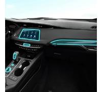 GUOSHENGYOCar Interior Center Console Transparent TPU Protective Film Anti-scratc Film Accessories Refit，for Cadillac XT4 2018-2022