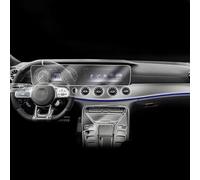 GUOSHENGYOCar Navigation GPS Screen Protector Invisible Transparent Film TPU Interior Film，For Mercedes Benz AMG GT 4-door X290 GT63 2019-2025