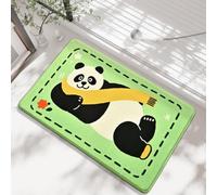 Guoshuai Non Slip Bath Mat 50x80cm Microfiber Bath Mats,Durable Soft Fluffy | Yellow Black Bathroom Mat Non-Slip Washable Rugs For Bathroom Mats,For Bathrooms Bedroom Kitchen Entrance