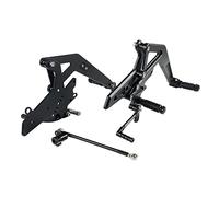 guostar Shift Pedals For Kawasaki for Ninja 650 EX650 ER-6N for ER-6F 2012 2013 2014 2015 2016 Motorcycle CNC Aluminum Adjustable Footpeg Footrest Rearsets Circular Pedal