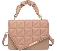 GUOXU Bag Crossbody Rhomboid Shoulder Bag Small Square Bag(Khaki)