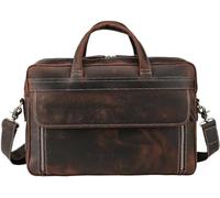 GUOXU Briefcase Briefcase Business Laptop Bag Commuter Shoulder Crossbody Bag