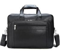 GUOXU Briefcase Business Laptop Bag Commuter Shoulder Crossbody Bag Briefcase
