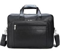 GUOXU Briefcase Business Laptop Bag Commuter Shoulder Crossbody Bag Briefcase
