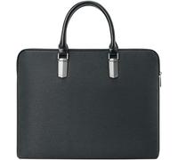 GUOXU Business Briefcase Conference Information Bag For Men's Business Large Capacity Waterproof Information Bag