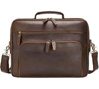 GUOXU Business Single Shoulder Crossbody Laptop Bag Large Capacity Briefcase
