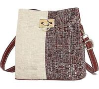 GUOXU Cross Body Purse for Woman Trendy Crossbody Bucket Bags(Red)