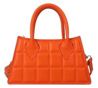 GUOXU Fashionable ladies' small square bag, diamond-patterned retro ladies' single-shoulder crossbody bag(Orange)
