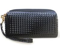 GUOXU Fashionable women's zipper wristband wrist wallet wallet clutch mobile phone leather bag