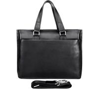 GUOXU Handbag Briefcase Large Capacity Storage Business Portable Document Bag Commuter Bag