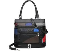GUOXU Handbags for women Designer Leather Ladies Shoulder Bag Fashion Design Women's Handbag Women Messenger Bags(Blue)