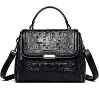 GUOXU Handbags for women Luxury Handbags Women Bags Designer Shoulder Handbags Messenger Crossbody Bags for Women Handbags(Black(20cm(max Length(30cm))