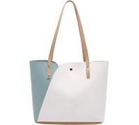 GUOXU Handbags for women Tote Bag Womens Bag Womens Shopping Bag Large Versatile Bag Handbags Shoulder Bag Woman(Bluewhite)
