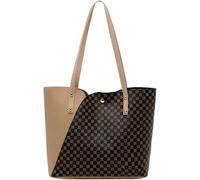 GUOXU Handbags for women Tote Bag Womens Bag Womens Shopping Bag Large Versatile Bag Handbags Shoulder Bag Woman(Yellowbrown)