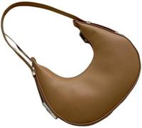 GUOXU Ladies' single-shoulder bag, handbag, versatile handbag(Khaki)