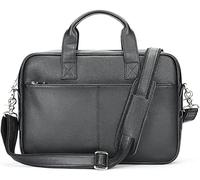 GUOXU Men's Business Bag Business Handbag Horizontal Briefcase Computer Bag