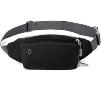 GUOXU Men's Large Capacity Business Shoulder Bag Cross Border Chest Bag Crossbody Bag For Men Sports(Black)