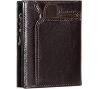GUOXU Men's Money Leather Vintage Men's Leather Wallet Multi-Functional Leather Wallet
