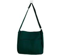 GUOXU Messenger Bag Large Canvas Shoulder Bag(Green)