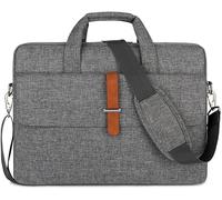 GUOXU Notebook Laptop Bag Business Briefcase Oblique Cross Bag