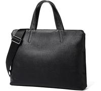 GUOXU Portable Multi-Functional Soft Leather Bag Business Bag Shoulder Bag Crossbody Bag