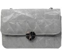 GUOXU Shoulder Bag Chain Bag Crossbody Small Square Bag(Silver)