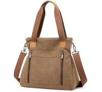 GUOXU Shoulder bag Handbags Women Bags Handbags Shoulder Messenger Bag Ladies HandBag Shoulder Purse(Brown)
