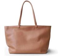 GUOXU Shoulder bag Leather Women Totes Bag Casual Leather Shoulder Bag Women Large Female Handbag Shopping Bag(Brown)