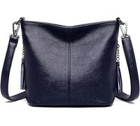 GUOXU Shoulder bag Summer Ladies Hand Crossbody Bags For Women Handbags Female Leather Shoulder Bag(Blue)