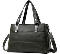 GUOXU Shoulder bag Women Handbags Women's Shoulder Bags Female Messenger Bag Large Capacity Ladies Casual Bag(Green)